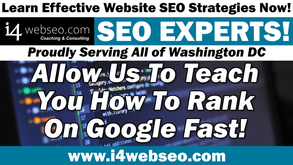 Best SEO Consulting and Coaching in Washington DC